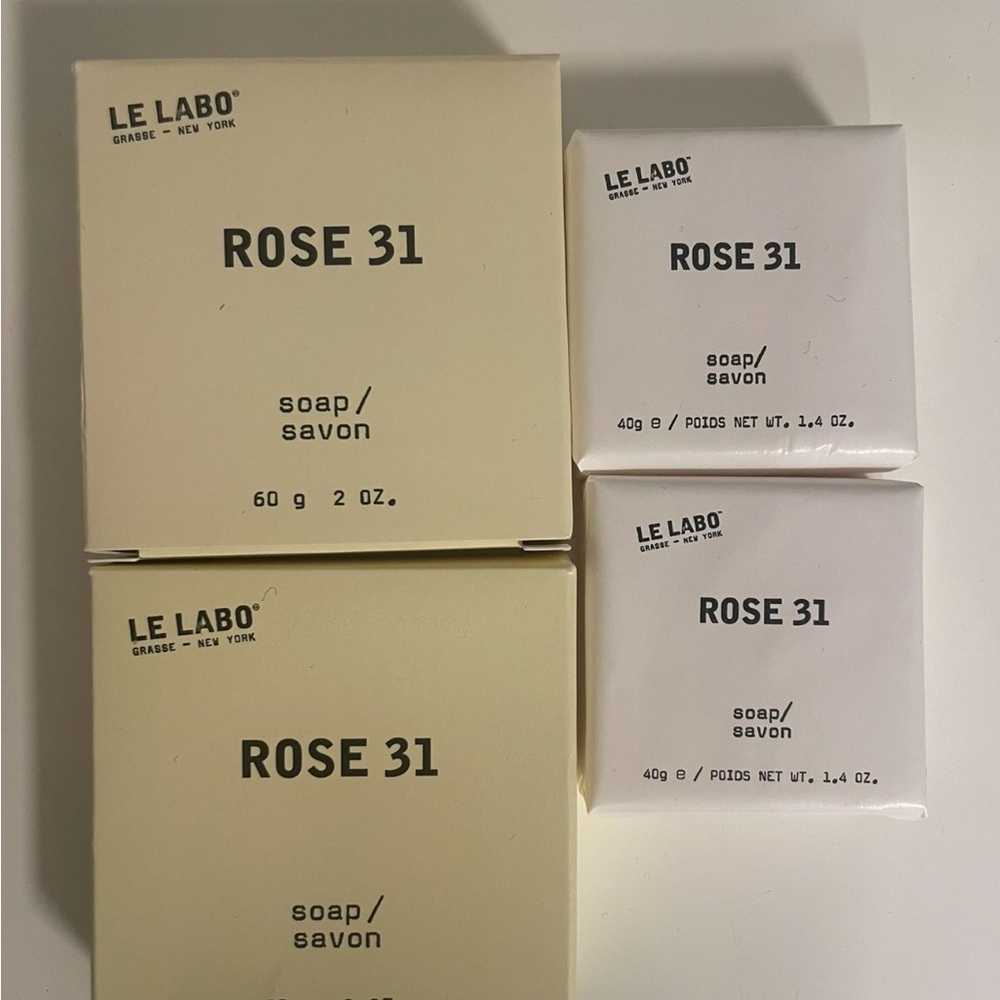 Le Labo Rose 31 Soap Set